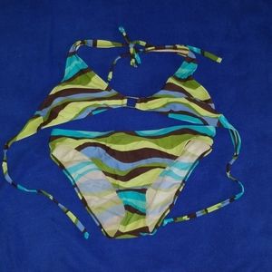 Two piece bathing suit multiple colors